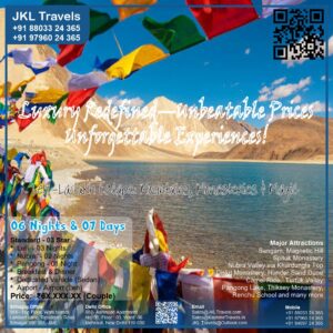 Discover Ladakh with JKL Travels - A Journey of Altitude, Culture & Soul