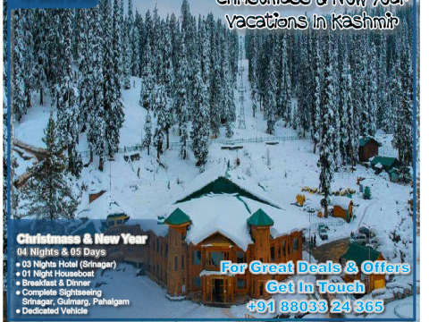 Embark on a Winter Journey to Kashmir: A December Escape to India's Majestic Landscape