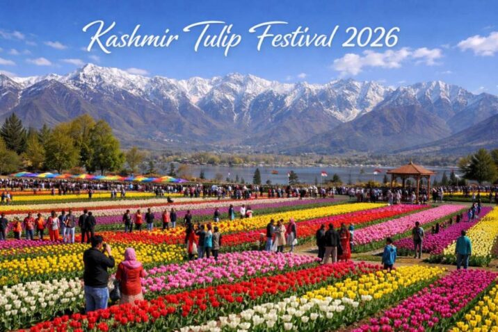 Kashmir Tulip Festival 2026 Tour Package 4N/5D @ ₹30,000 Couple
