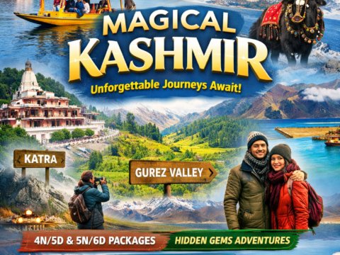 Kashmir Tour Packages 2026 Affordable Srinagar, Gulmarg, Pahalgam & Ladakh Holiday Deals