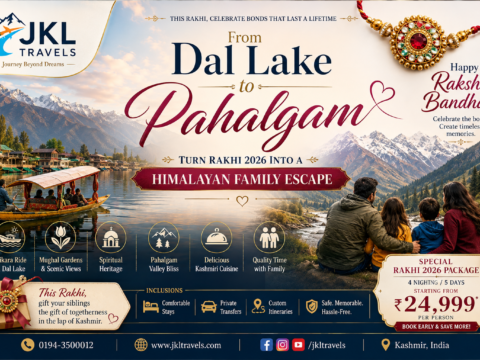 From Dal Lake to Pahalgam Turn Rakhi 2026 Into a Himalayan Family Escape